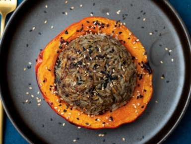 Töltött hokkaido tök